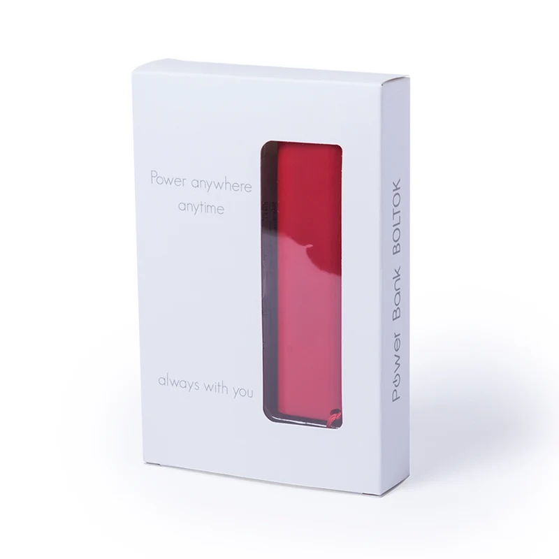 Batterie externe 1200 mAh avec sortie usb, entrée micro usb, câble non inclus BOLTOK
