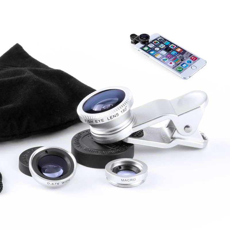 Lentilles universelles pour smartphone ajustable OPTIX