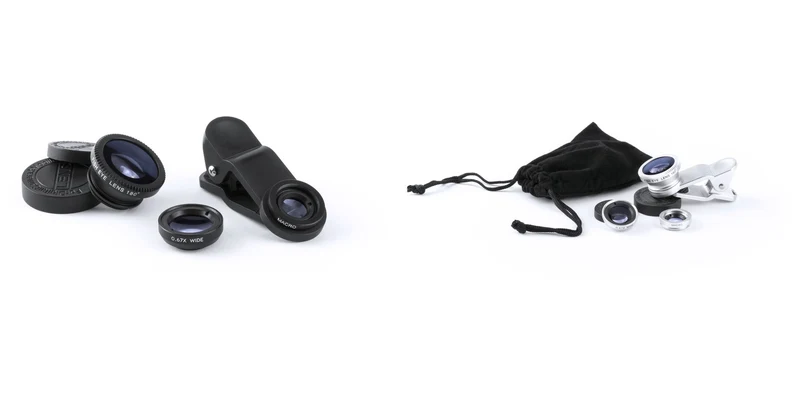 Lentilles universelles pour smartphone ajustable OPTIX
