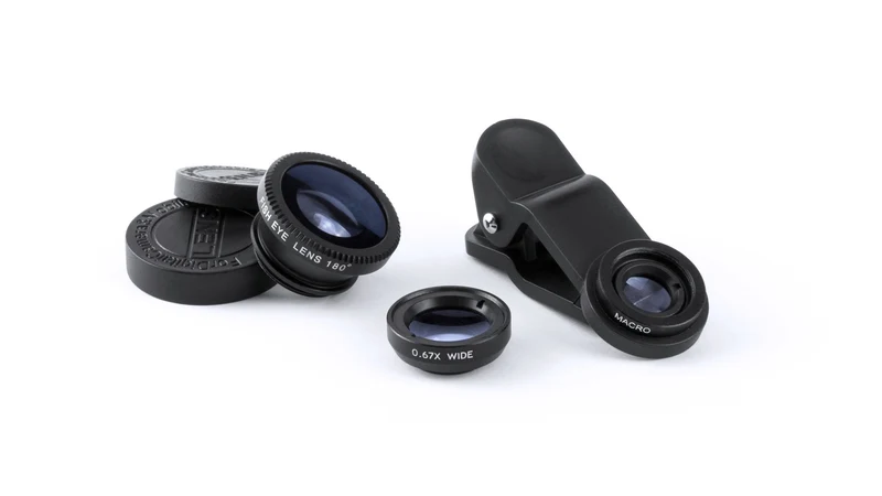 Lentilles universelles pour smartphone ajustable OPTIX