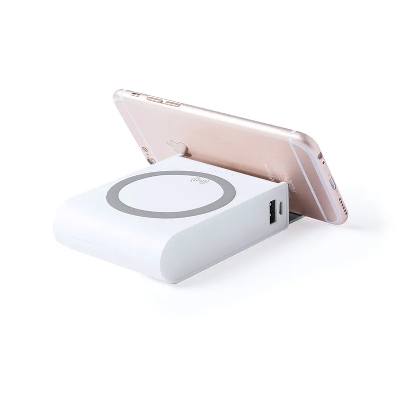 Batterie externe 8000 mAh avec fonction de charge rapide sans fil 5w CROOFT