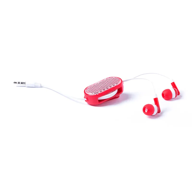 Écouteurs avec accessoire réfléchissant jack 3,5 RASUM