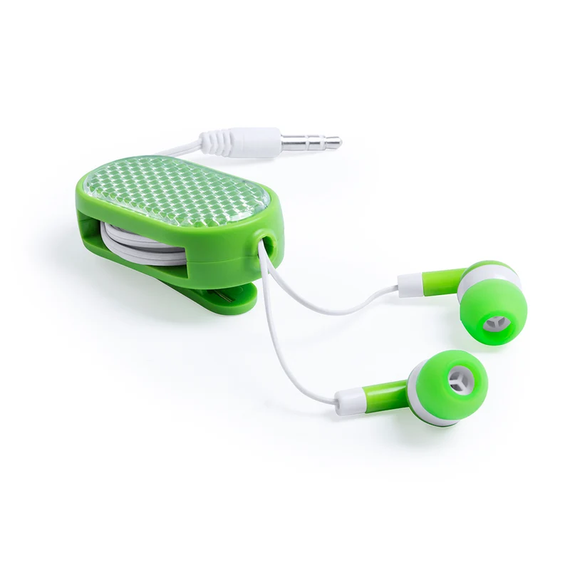 Écouteurs avec accessoire réfléchissant jack 3,5 RASUM