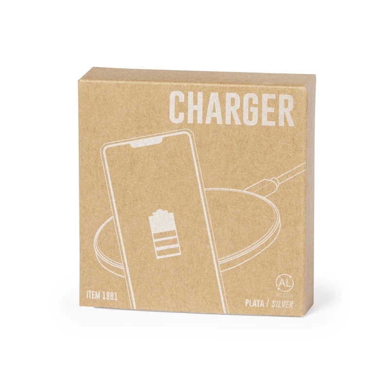 Chargeur sans fil 15w, aluminium recyclé GOLOP