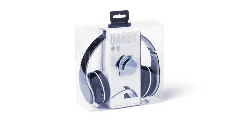 Casque audio bluetooth et jack 3,5 mm avec batterie 400 mAh DARSY