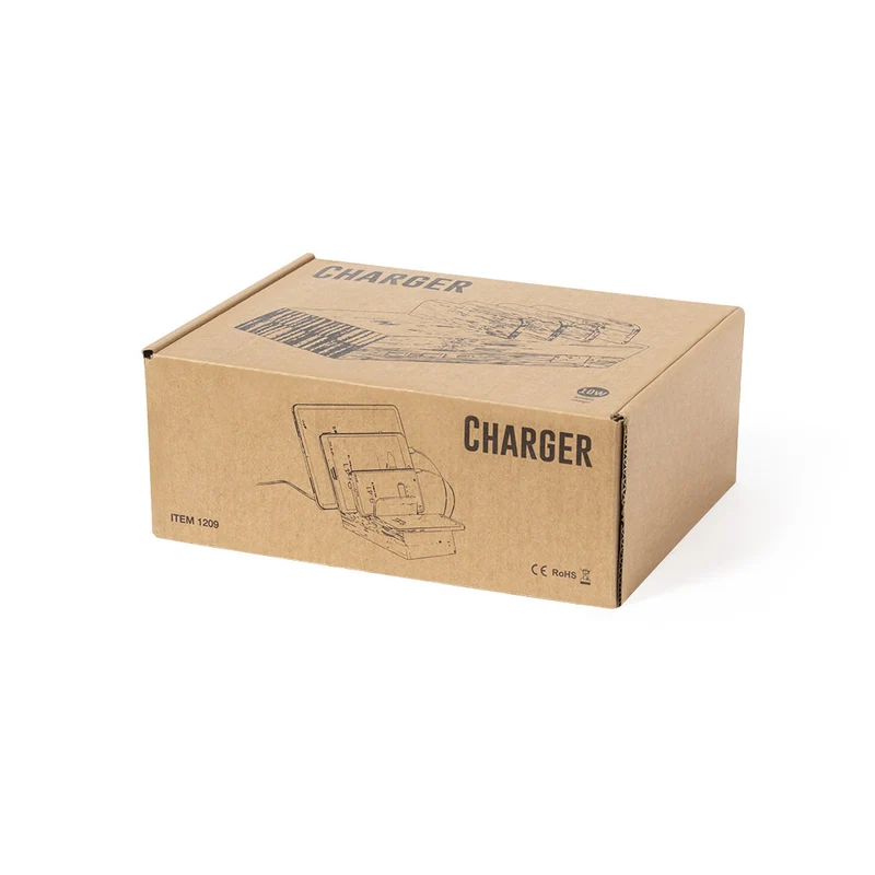 Station de charge sans fil 10w en bambou LUPINT
