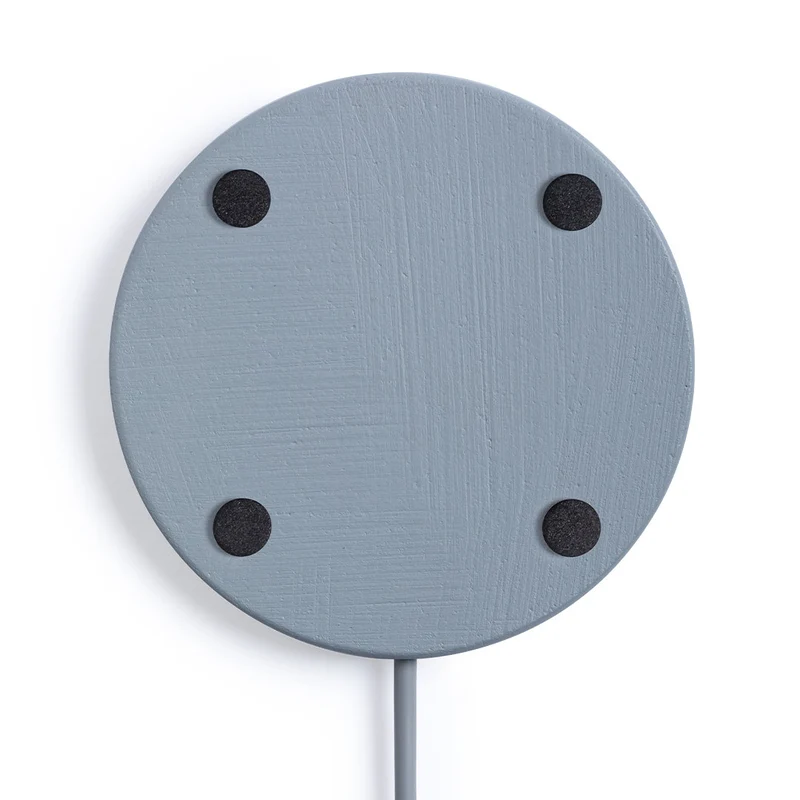 Chargeur sans fil 5w, en ciment et bambou FESKON