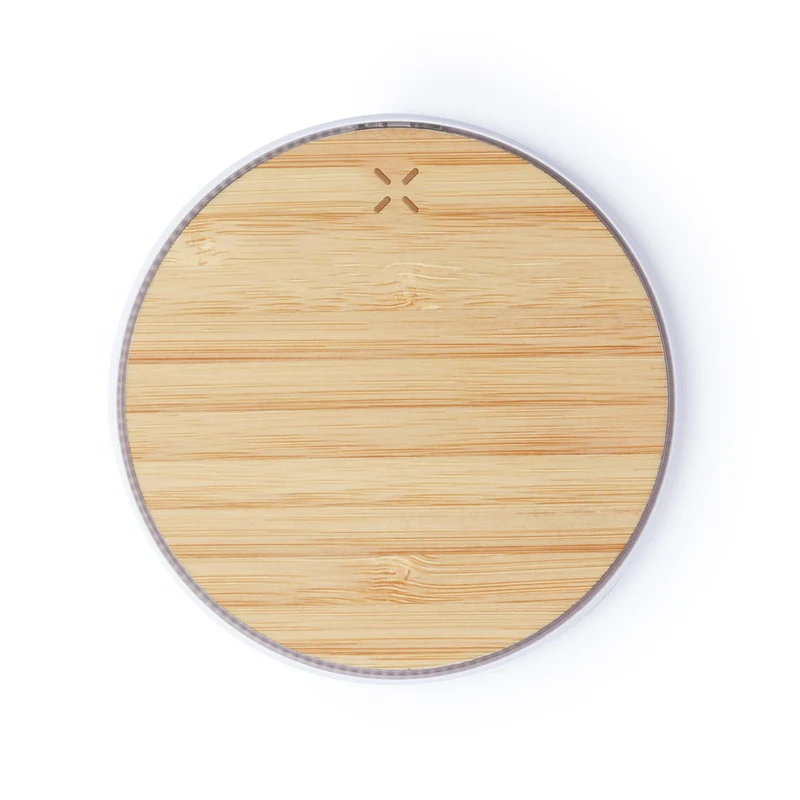 Chargeur sans fil 10w en bambou et abs NEMBAR