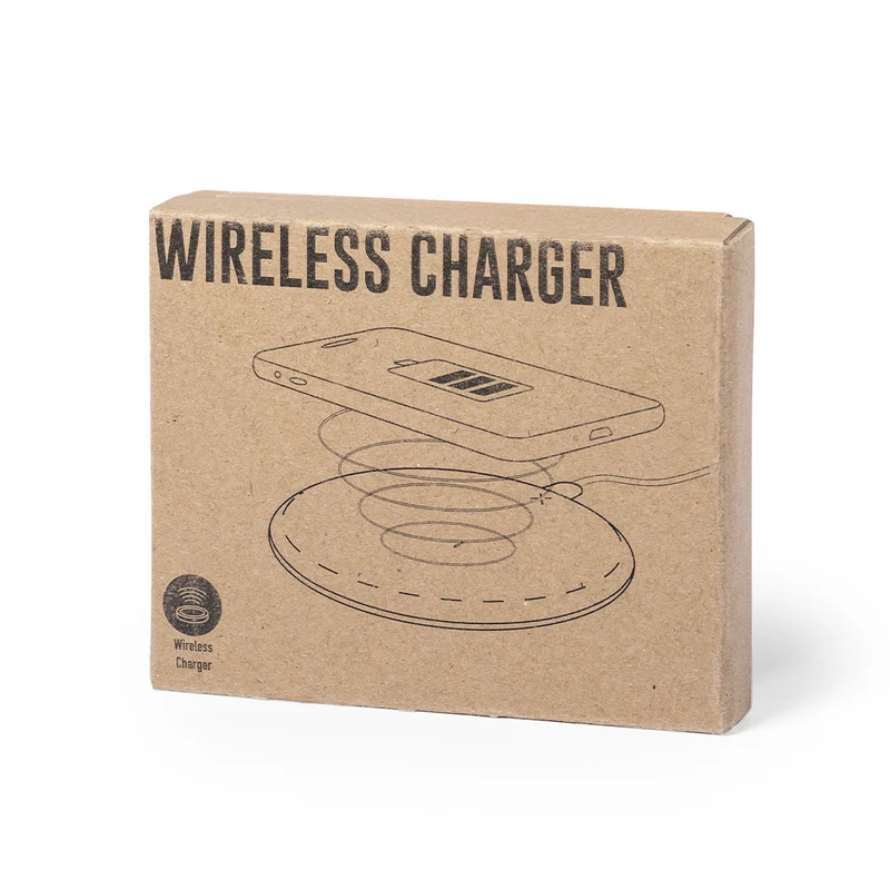 Chargeur sans fil 10w fabriqué en liège KIBOX