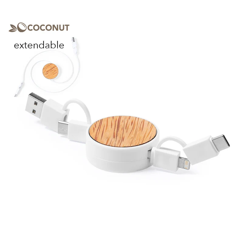 Câble d'extension USB avec chargeur et transfert de données RIZZO
