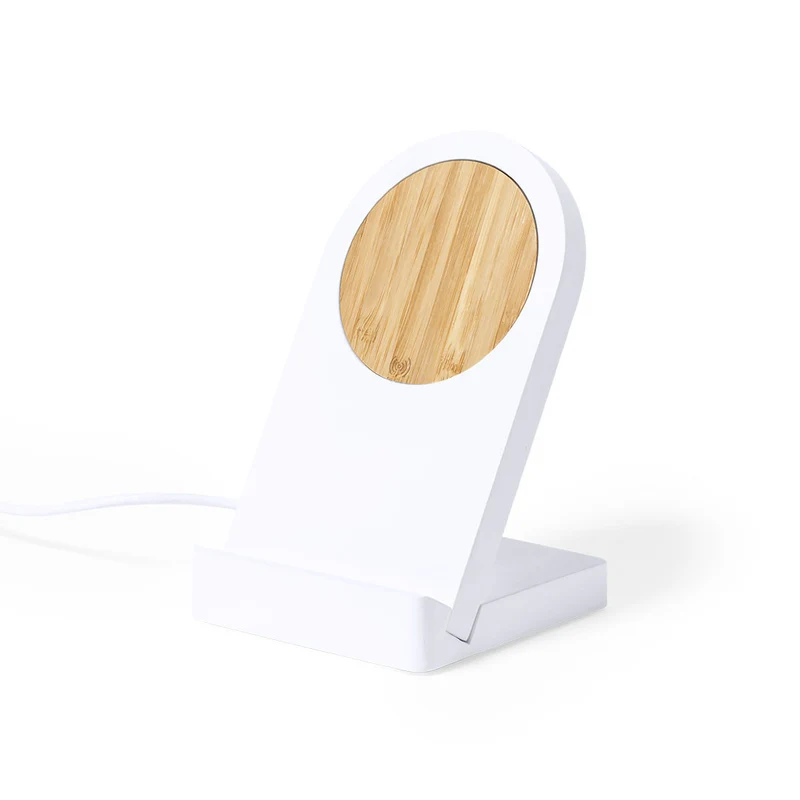 Chargeur sans fil magnétique, bambou et pla compostable NOOPY