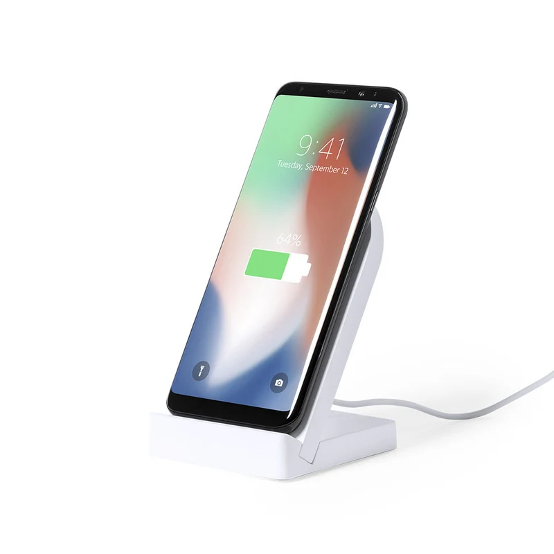 Chargeur sans fil magnétique, bambou et pla compostable NOOPY