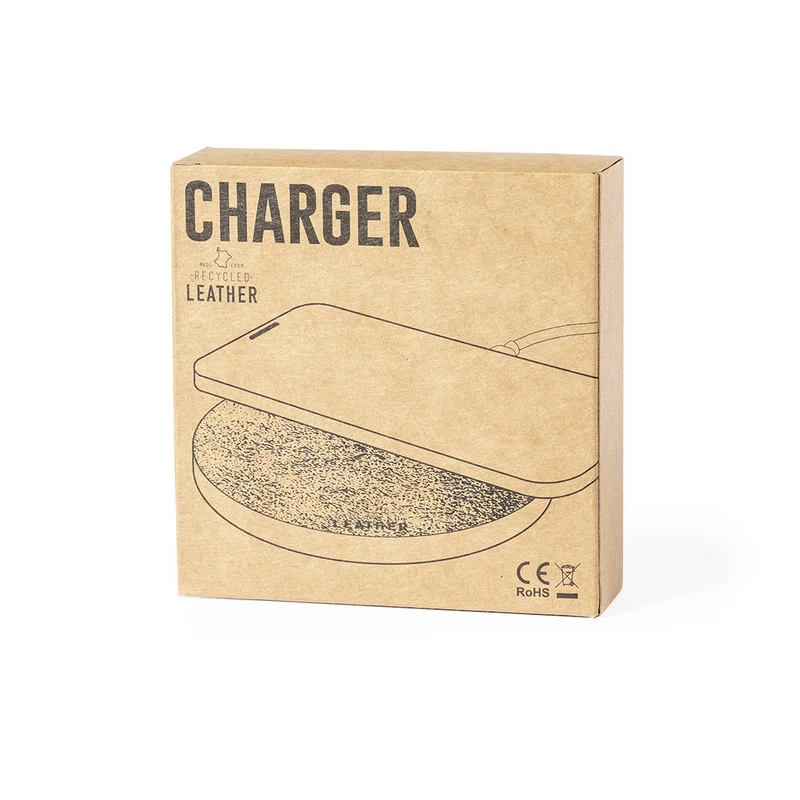 Chargeur 15w, rabs et cuir recyclé SARKUL RCS