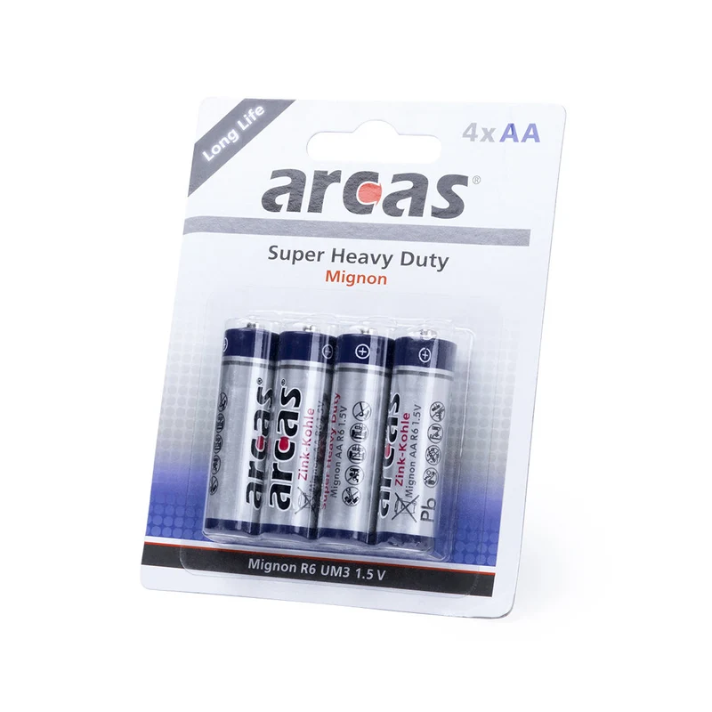 Blister 4 Piles 1,5V aa R06