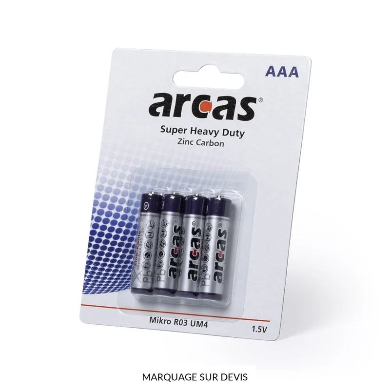 Blister 4 Piles 1.5V AAA/ R03