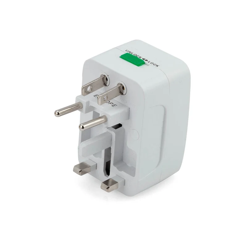 Adaptateur de prises rétractables, conception portable et ultra-compacte TYRU