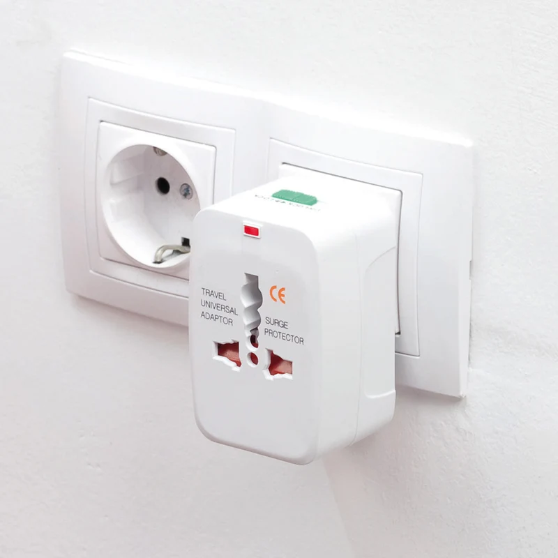 Adaptateur de prises rétractables, conception portable et ultra-compacte TYRU