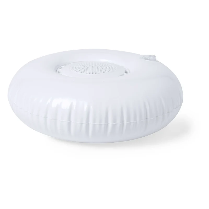 Enceinte Bluetooth® 5.0, résistant à l'eau puissance 3W, intégré dans son coussin gonflable flottant en PVC HACLIX