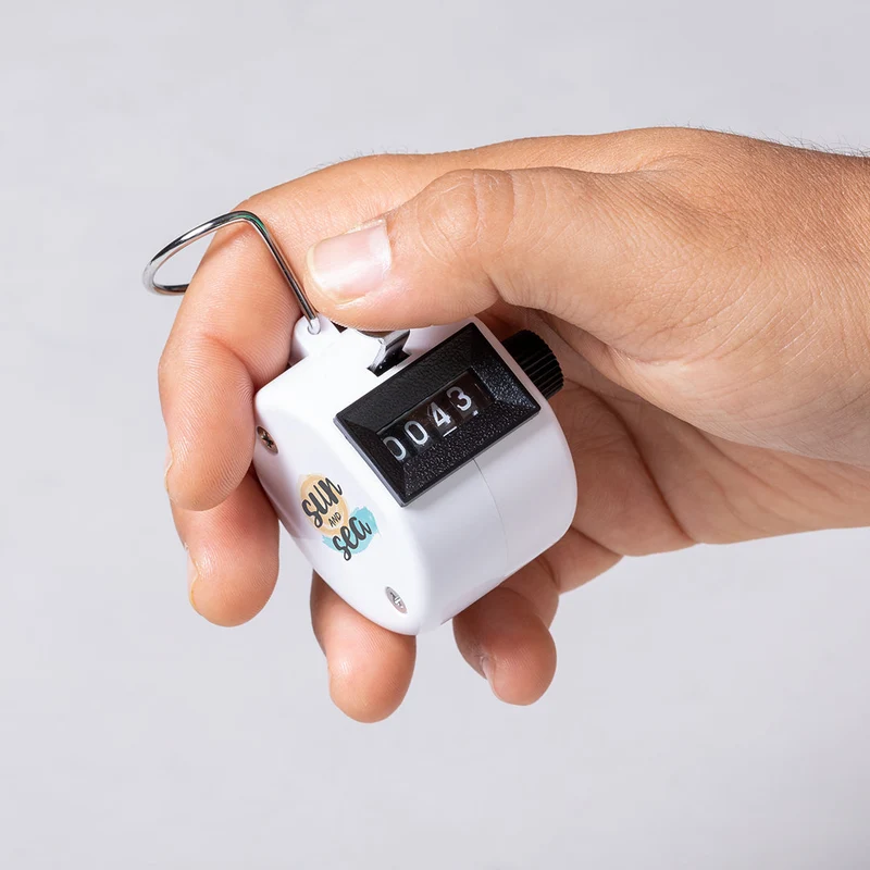 Compteur manuel, fabriqué en ABS durable avec finition brillante YOSKY