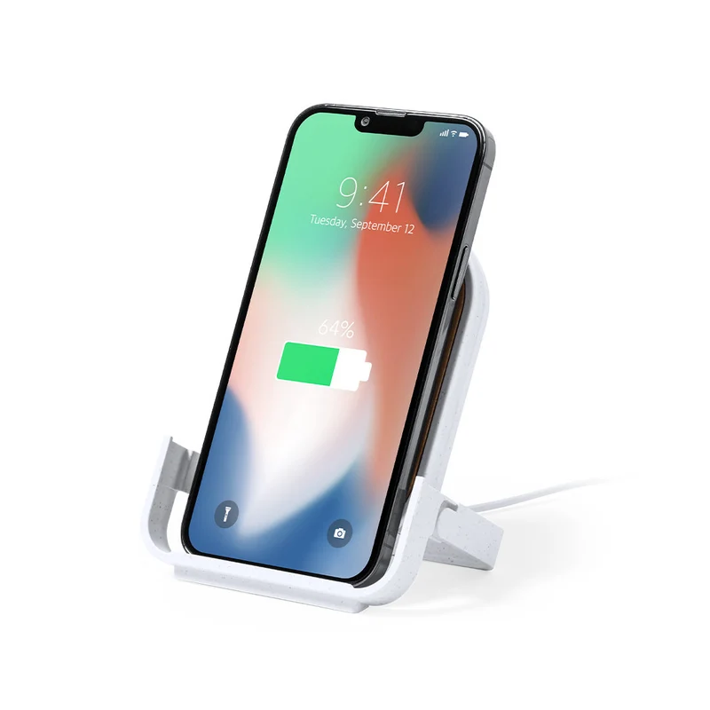 Chargeur sans fil 10W en bambou BUISSON