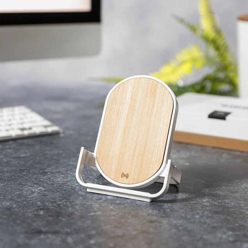 Chargeur sans fil 10W en bambou BUISSON