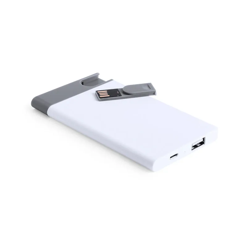 Batterie externe 2500 mAh avec clé usb 8gb inclus SPENCER