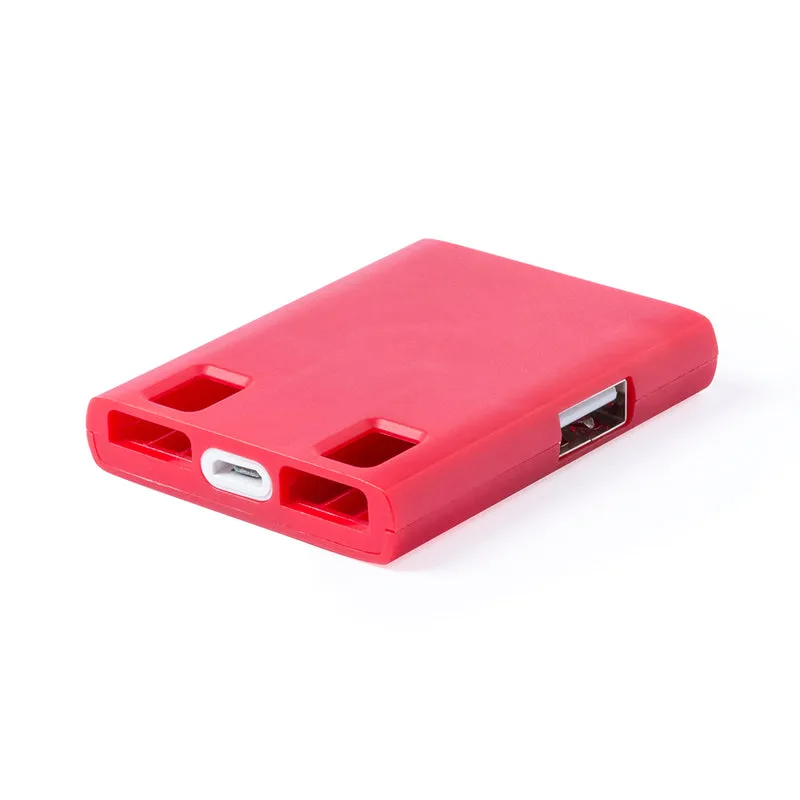 Hub usb avec port fonction chargeur, connexion micro usb, type c et lightning YURIAN