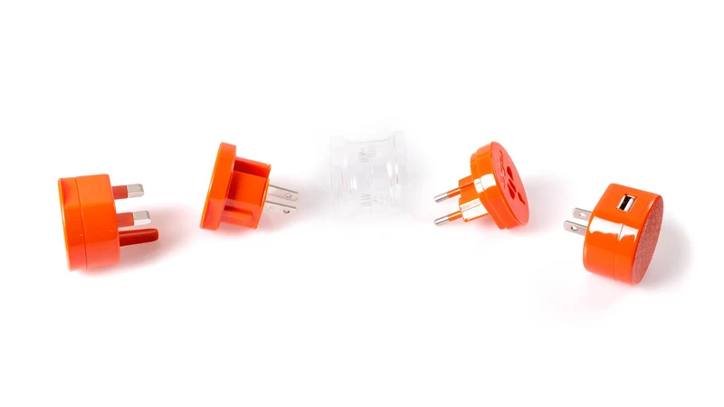 Adaptateur prises USA, Europe, Asie, UK et Australie, sortie usb TRIBOX