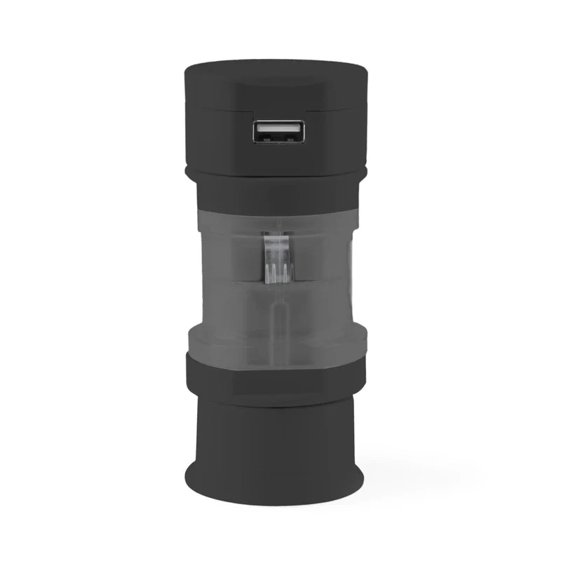 Adaptateur prises USA, Europe, Asie, UK et Australie, sortie usb TRIBOX