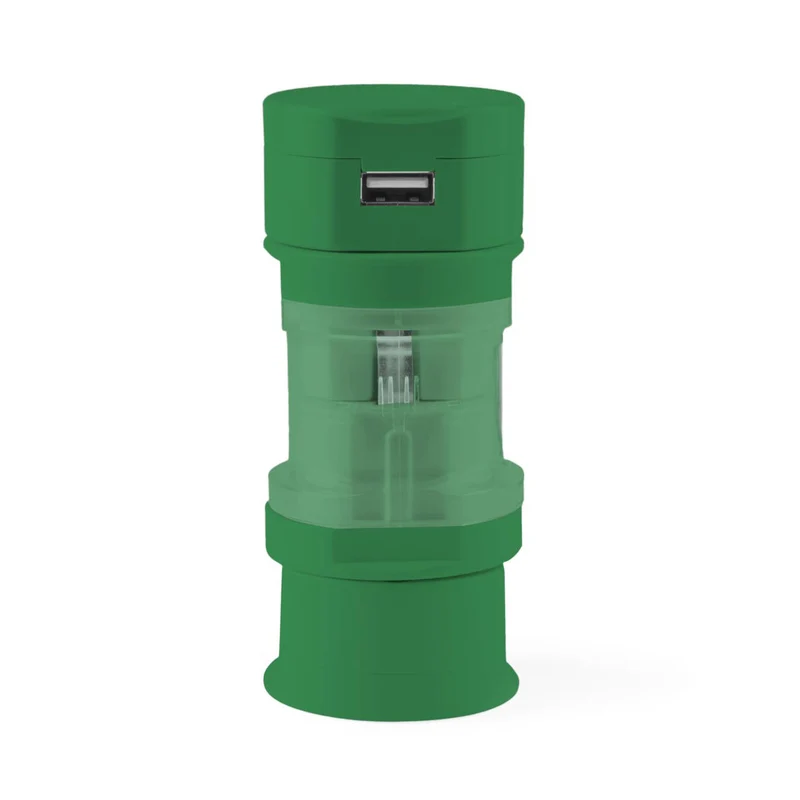 Adaptateur prises USA, Europe, Asie, UK et Australie, sortie usb TRIBOX
