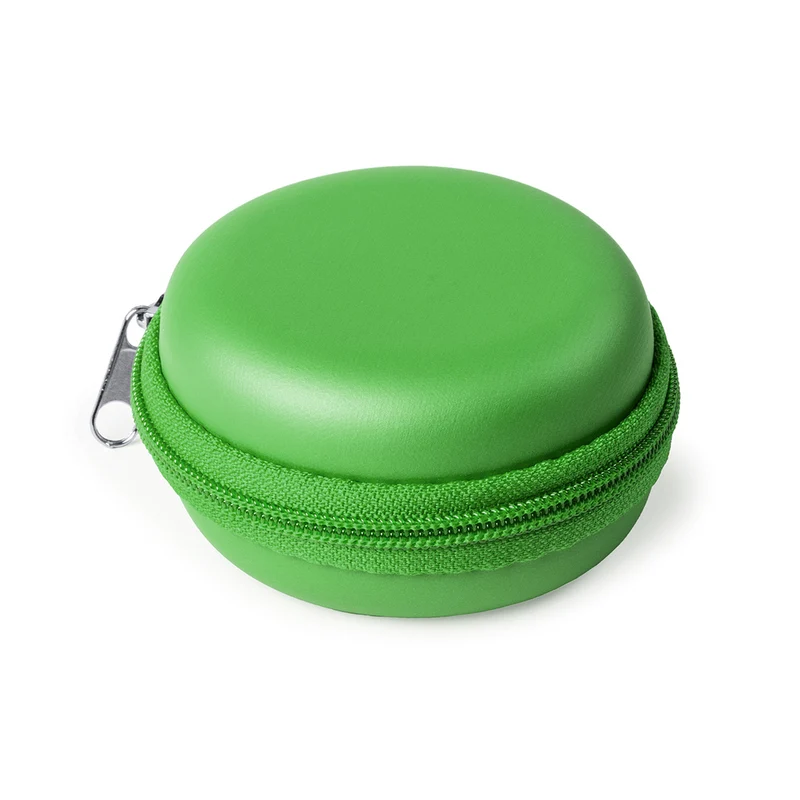 Etui pour clé USB avec fermeture zippée assortie et finition en similicuir souple SHILAY