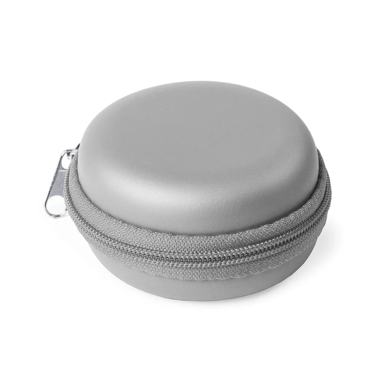 Etui pour clé USB avec fermeture zippée assortie et finition en similicuir souple SHILAY