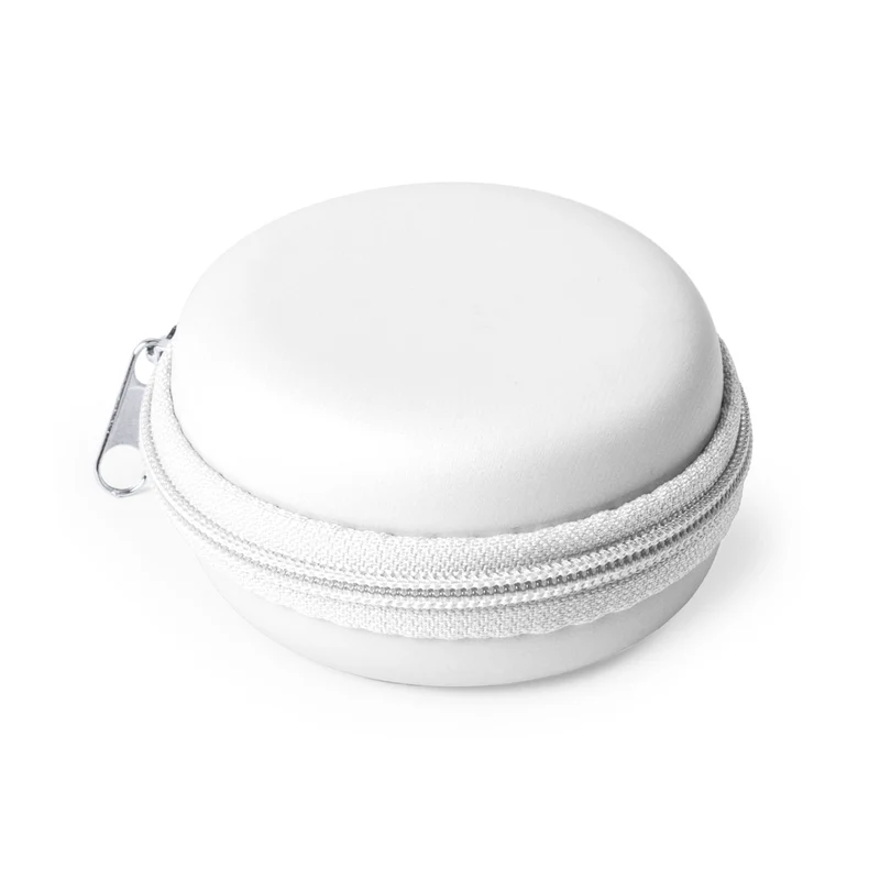 Etui pour clé USB avec fermeture zippée assortie et finition en similicuir souple SHILAY