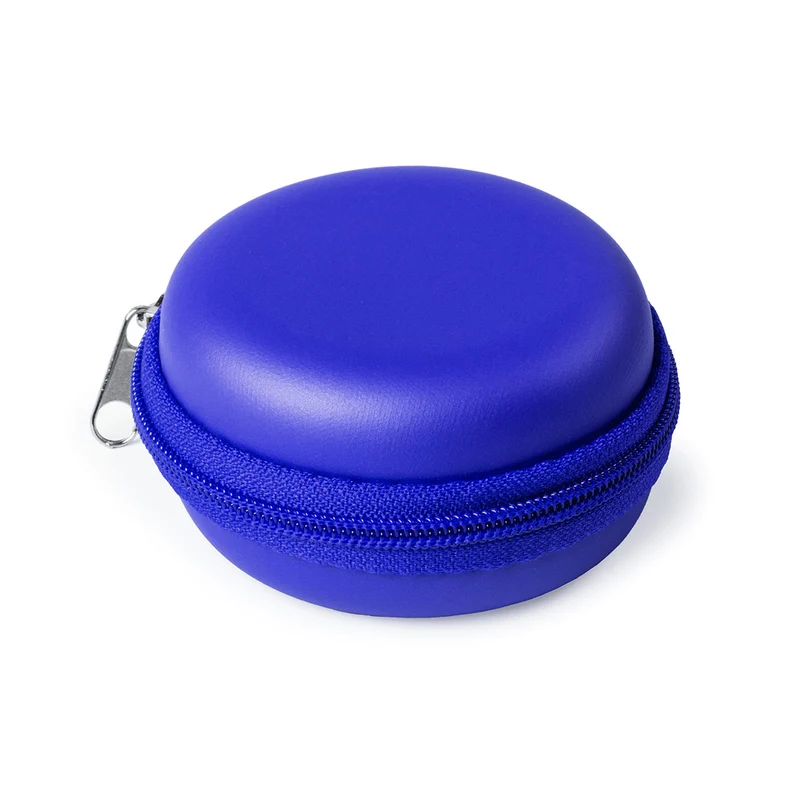 Etui pour clé USB avec fermeture zippée assortie et finition en similicuir souple SHILAY