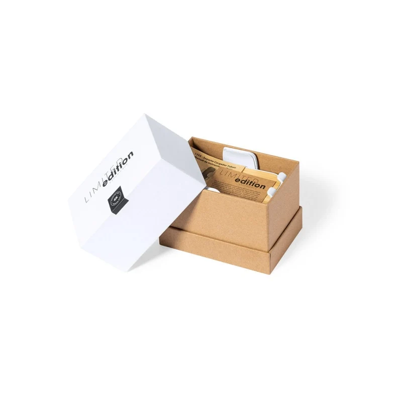 Support de chargeur de voiture sans fil en bambou YABEN