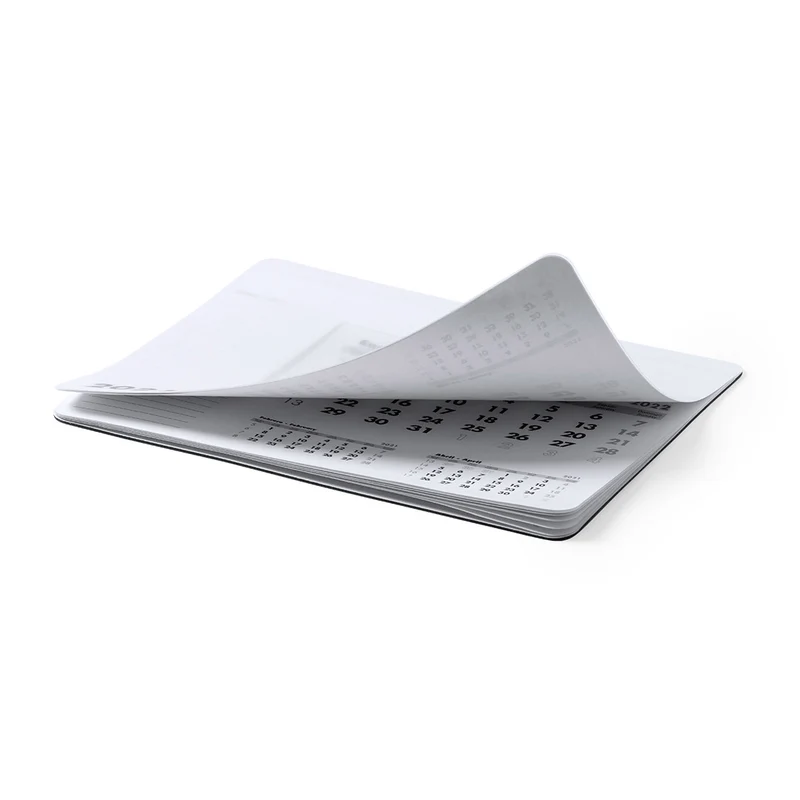 Tapis de souris calendrier 12 mois, antidérapant, en pvc et eva RENDUX