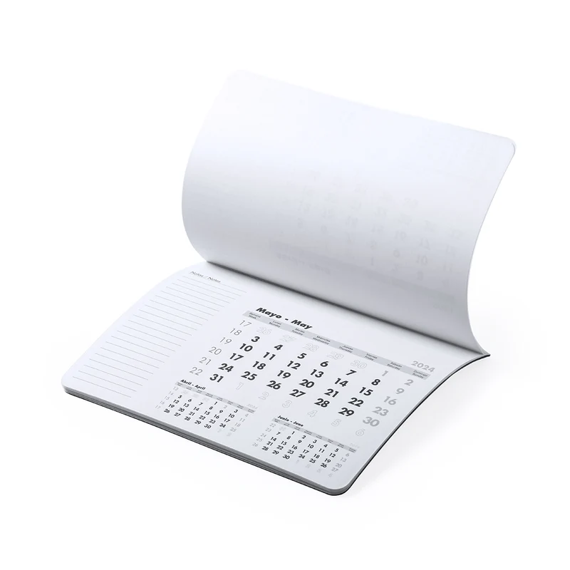 Tapis de souris calendrier 12 mois, antidérapant, en pvc et eva RENDUX