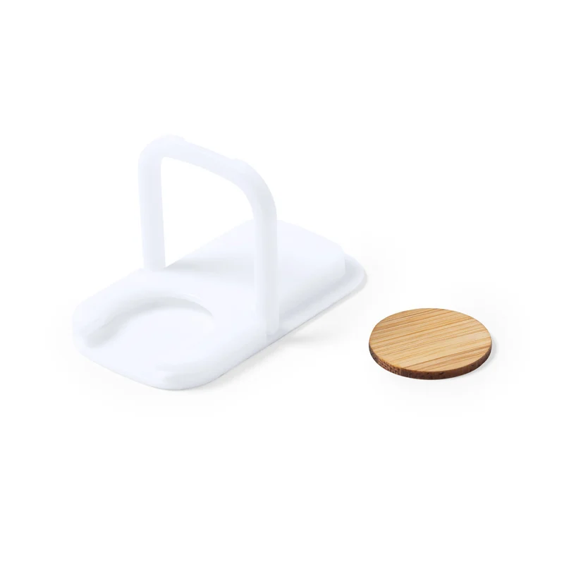 Support multifonction pour smartphone en bambou FARTI