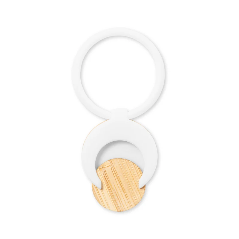 Support multifonction pour smartphone en bambou PASHEL