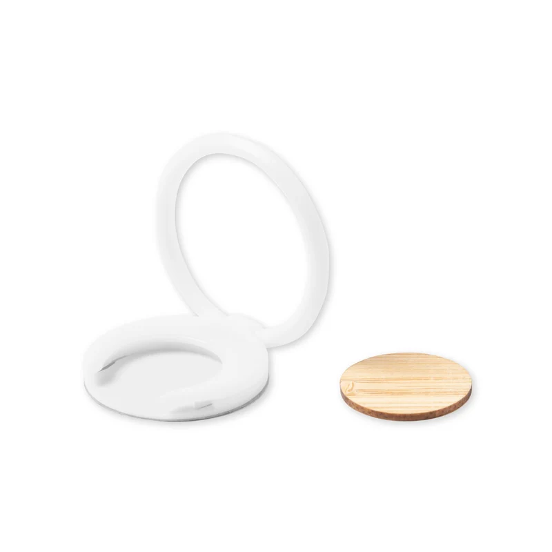 Support multifonction pour smartphone en bambou PASHEL
