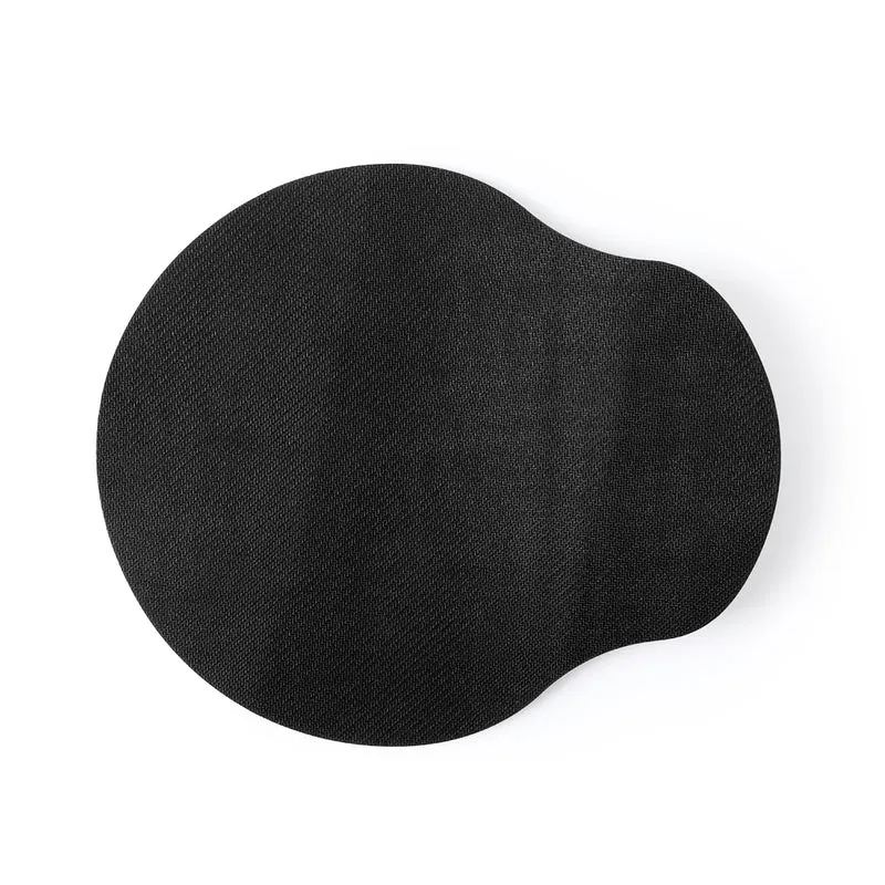 Tapis de souris en polyester doux, repose main embourrée et surface antidérapante MINET