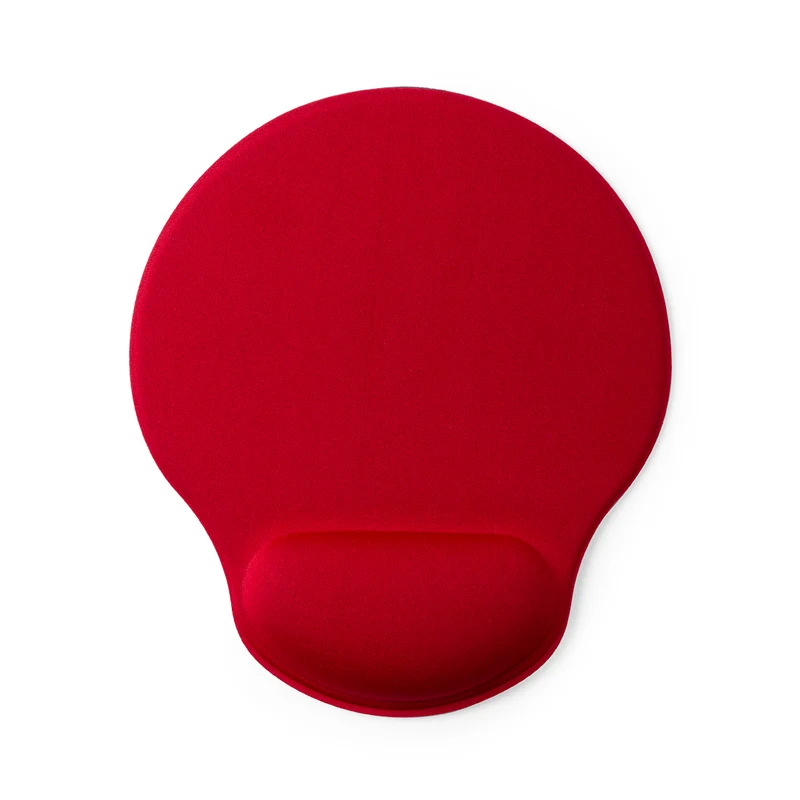 Tapis de souris en polyester doux, repose main embourrée et surface antidérapante MINET