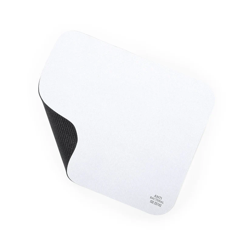Tapis de souris antibactérien antidérapant en polyester et silicone WALIN