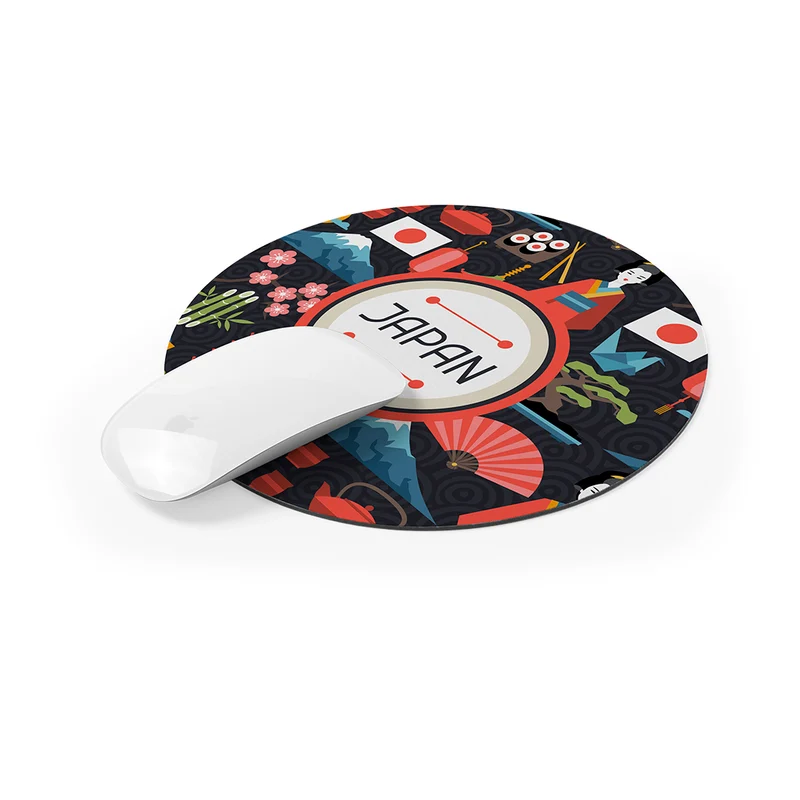 Tapis de souris en polyester et silicone antidérapant ROLAND
