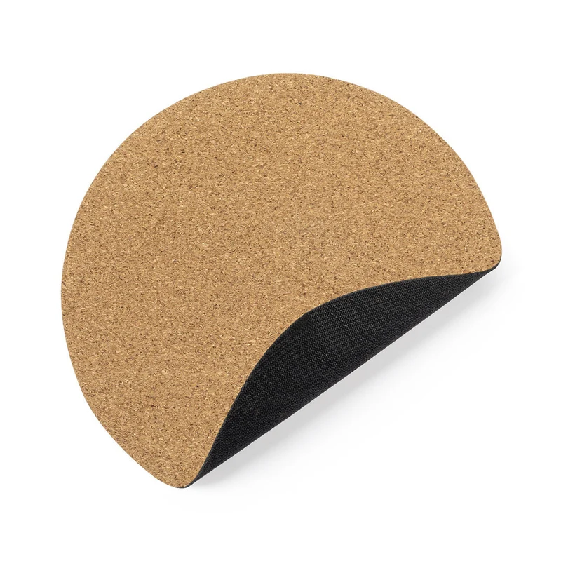 Tapis de souris antidérapant en liège et silicone TOPICK