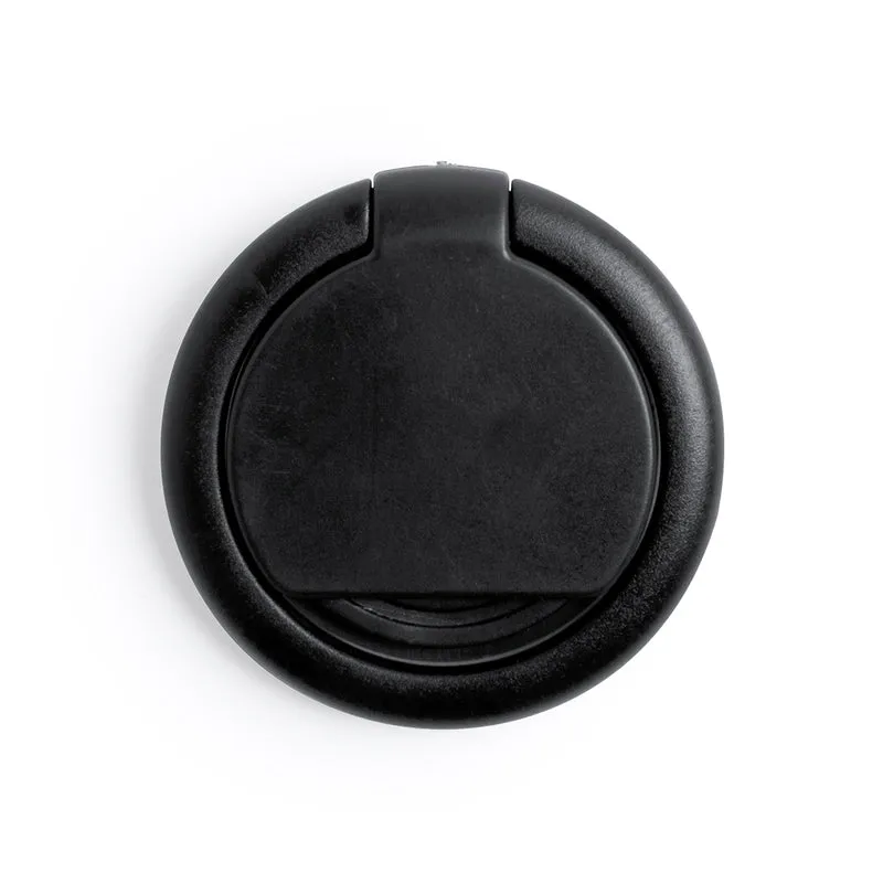 Support avec partie adhésive pour smartphones avec anneau pour doigt QUITON