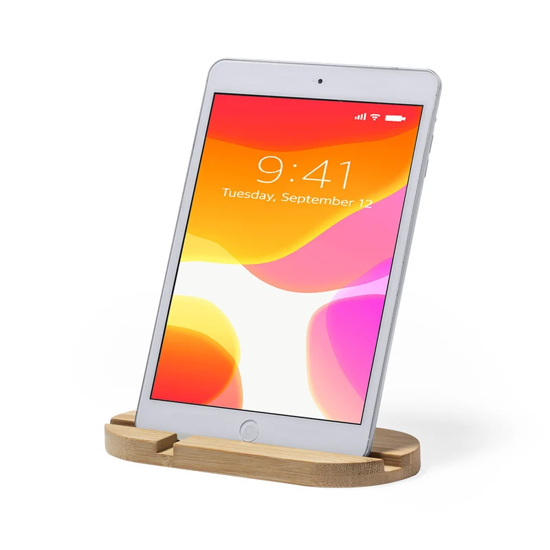 Support pour smartphone et tablette en bambou LEMINS