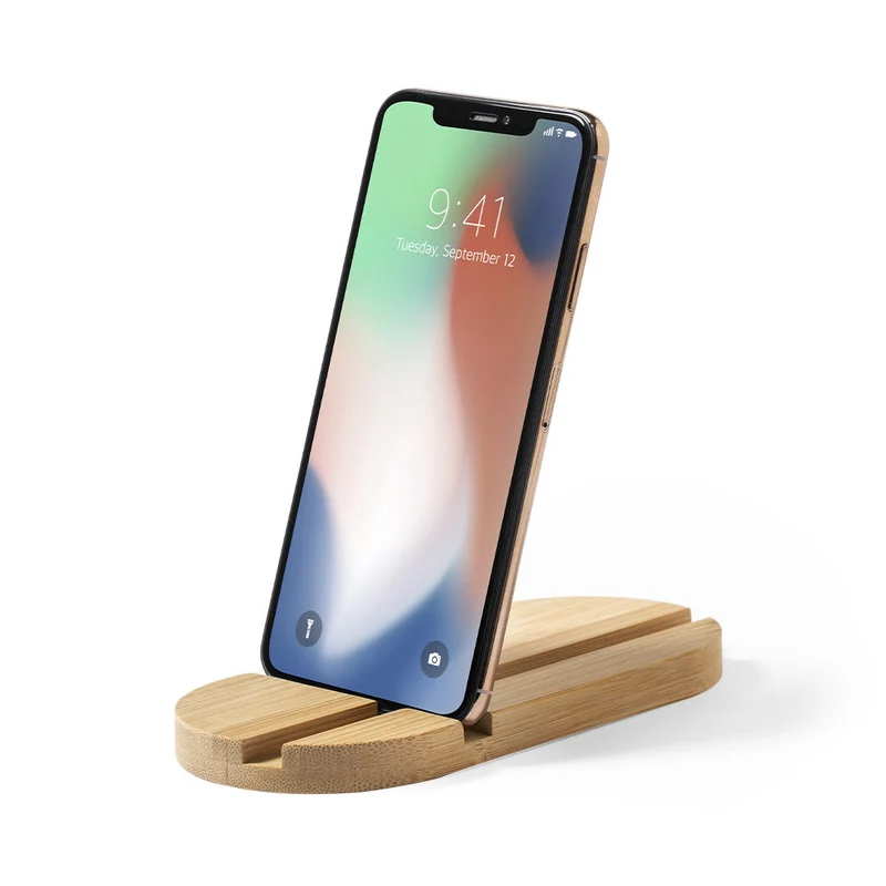 Support pour smartphone et tablette en bambou LEMINS