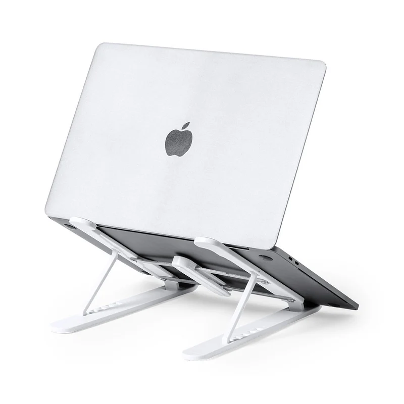 Support d'ordinateur portable pliable avec un étui suédine HALOM
