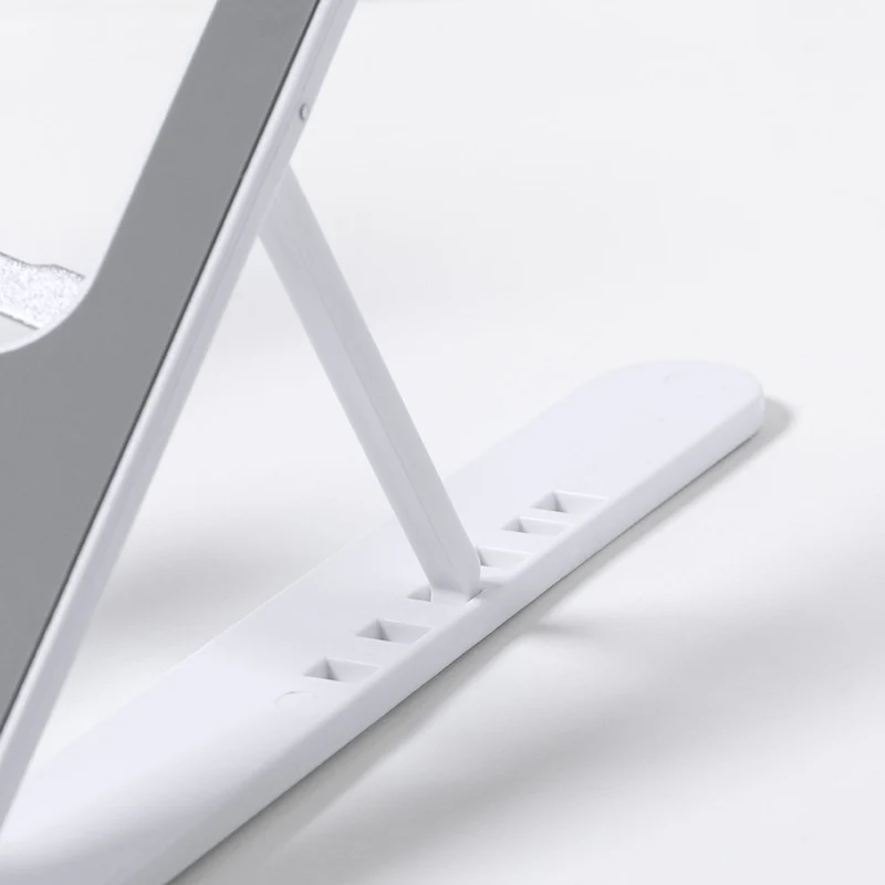 Support d'ordinateur portable pliable avec un étui suédine HALOM